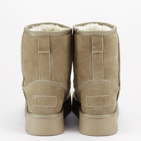Cizme kaki din piele naturala NN610 114 [3]