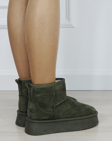 Cizme scurte dama verde oliv PU-13 M3 [4]