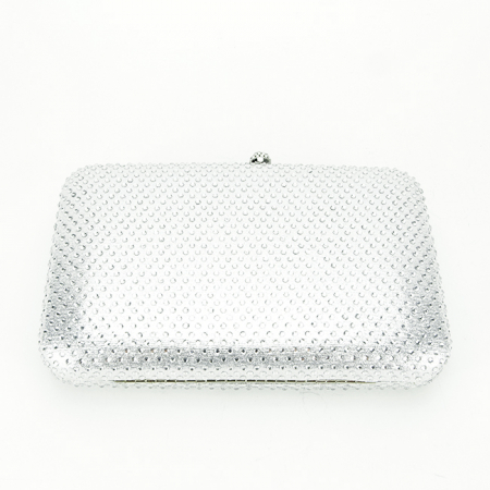 Clutch argintiu cu pietricele 6157 05 [4]
