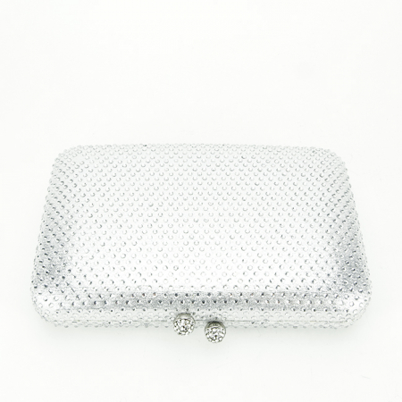 Clutch argintiu cu pietricele 6157 05 [5]
