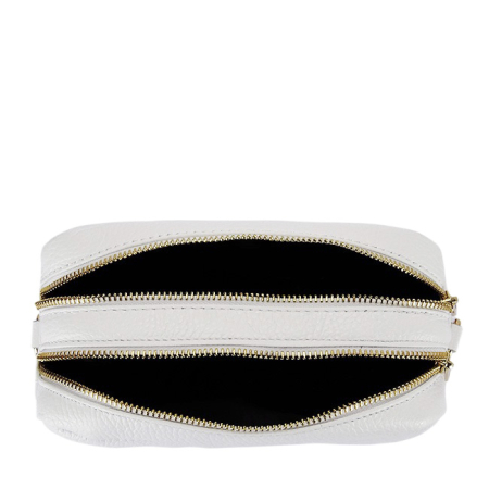 Geanta alba din piele naturala 8902 127 [5]