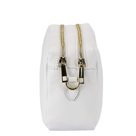 Geanta alba din piele naturala 8902 127 [3]