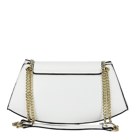 Geanta alb eleganta din piele naturala 1488 122 [5]