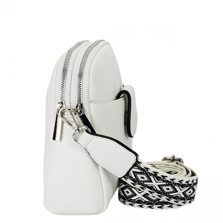 Geanta mica alba Flora&CO F2329 14 [2]