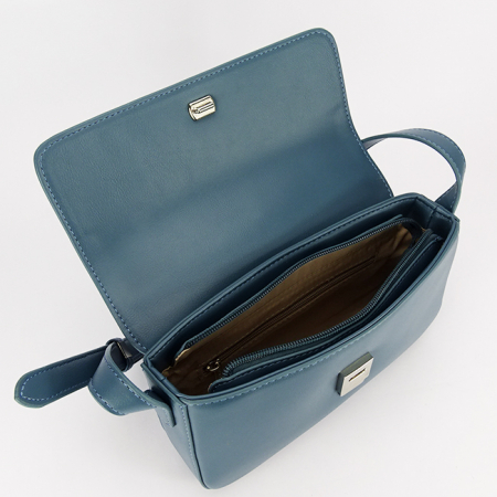 Geanta albastra casual Acacia Paris G-24229 M6 [6]