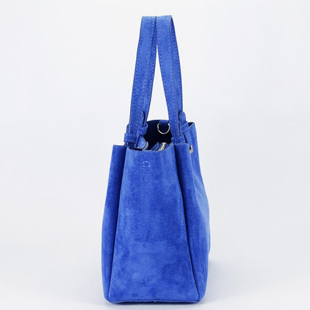Geanta albastra din velur DIANA&CO DHJ929-2 M13 [3]