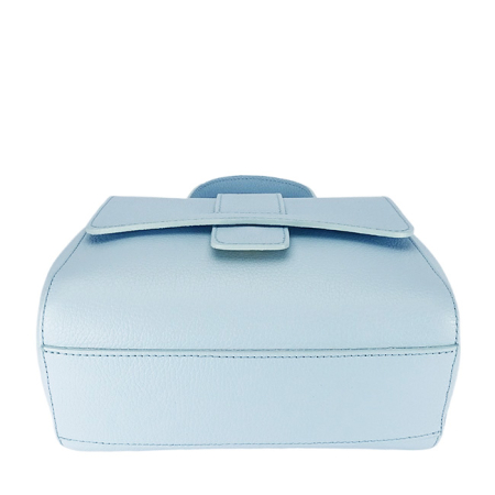 Geanta albastru deschis din piele naturala 1047 123 [6]