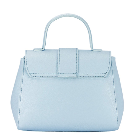 Geanta albastru deschis din piele naturala 1047 123 [5]