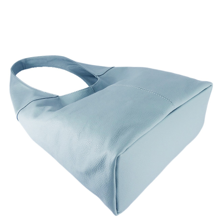 Geanta albastru deschis din piele naturala 8924 127 [4]