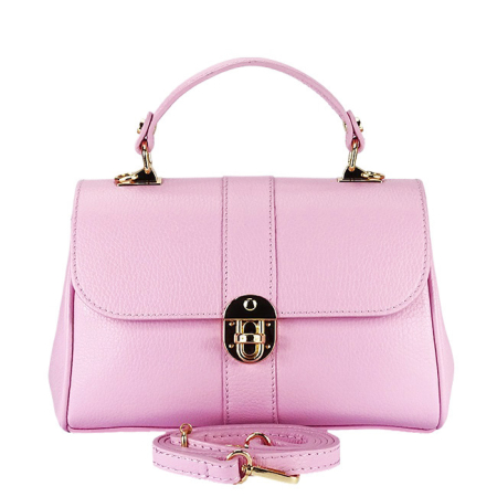 Geanta barbie roz din piele naturala 1724 132 [6]