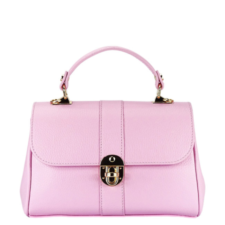 Accesorii - Geanta barbie roz din piele naturala 1724 132