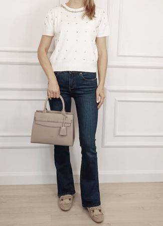 Geanta bej de dama David Jones CM7348-2 13 [1]