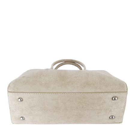 Geanta bej DIANA&CO din velur DHJ928-2 M13 [6]