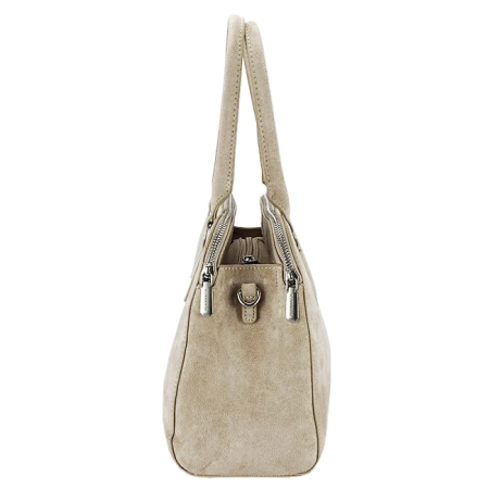 Geanta bej DIANA&CO din velur DHJ928-2 M13 [3]