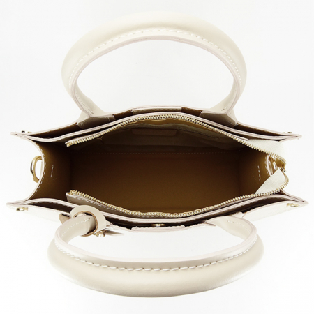 Geanta bej din piele naturala, 8969 122, 23x32x12.5 cm [6]