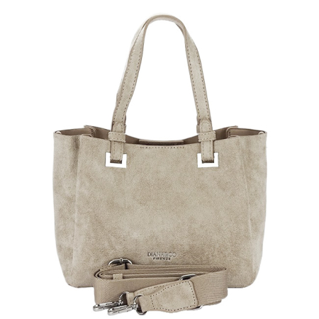Geanta bej din velur DIANA&CO DHJ929-2 M13 [5]