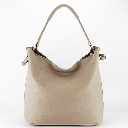 Geanta bej Flora&CO Paris cu borseta detasabila F6966 M11 [5]