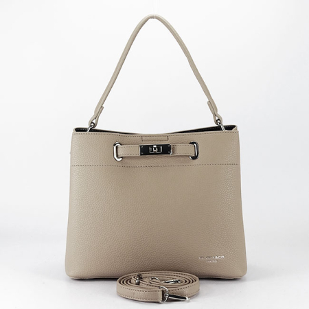 Geanta bej medie Flora&CO Paris F8510 M3 [5]