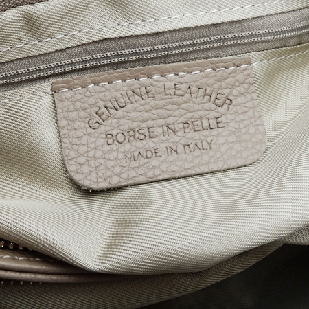 Geanta bej taupe din piele naturala 1724 132 [9]