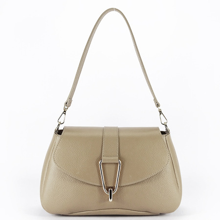 Accesorii - Geanta bej taupe din piele naturala 1755 125