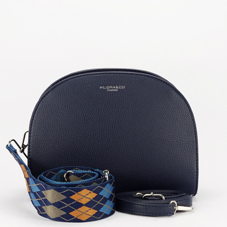 Noutati - Geanta bleumarin medie Flora&CO Paris H3688 14