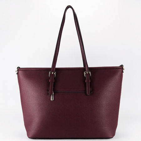 Geanta bordeaux Flora&Co Paris de talie mare F1808 16 [4]