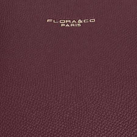 Geanta bordeaux Flora&Co Paris de talie mare F1808 16 [9]