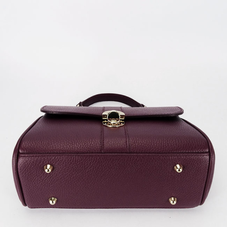 Geanta bordo din piele naturala 1724 132 [6]