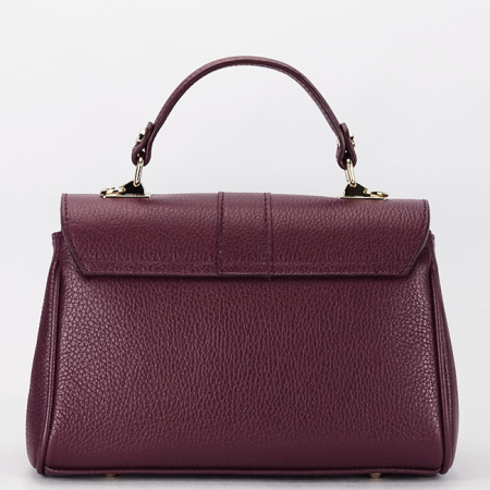 Geanta bordo din piele naturala 1724 132 [4]