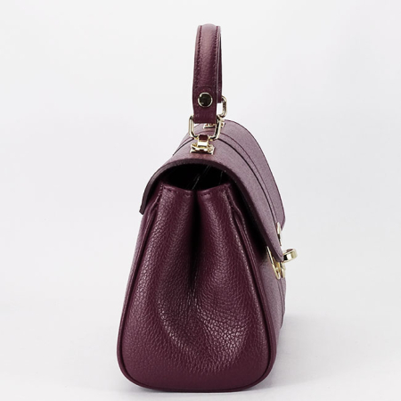 Geanta bordo din piele naturala 1724 132 [3]