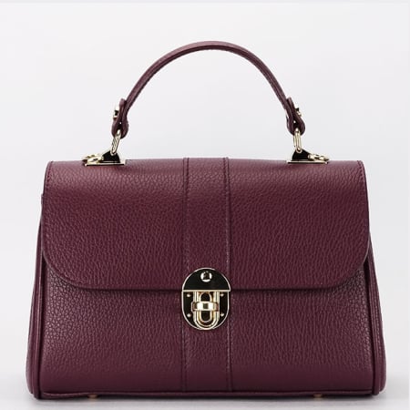 Posete - Geanta bordo din piele naturala 1724 132