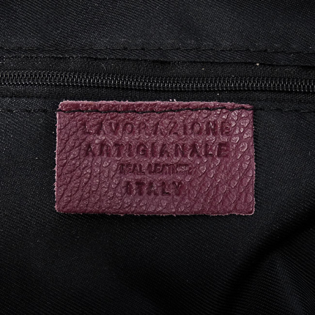 Geanta bordo din piele naturala 2 in 1 8919 132 [9]