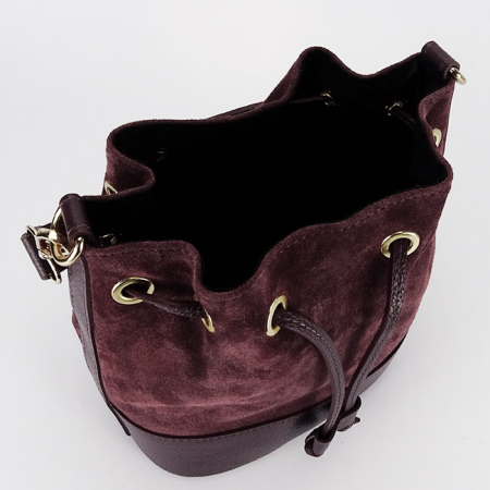 Geanta bordo tip sac din piele naturala 1313 M9 [10]