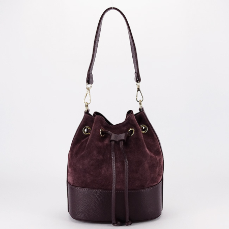 Geanta bordo tip sac din piele naturala 1313 M9 [2]