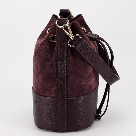 Geanta bordo tip sac din piele naturala 1313 M9 [6]