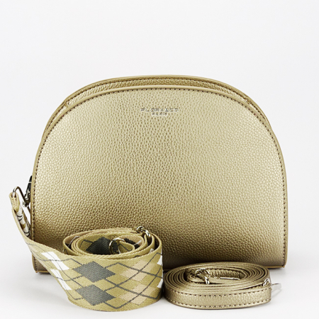 Noutati - Geanta bronz medie Flora&CO Paris H3688 14