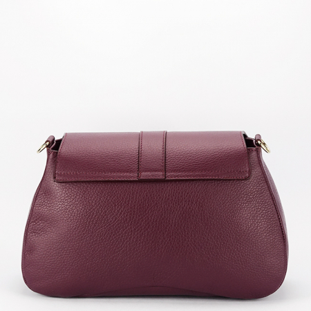Geanta burgundy din piele naturala 1755 125 [3]
