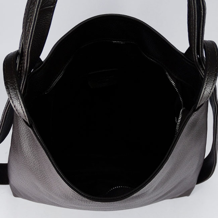 Geanta cafenie din piele naturala 2 in 1 8919 132 [7]