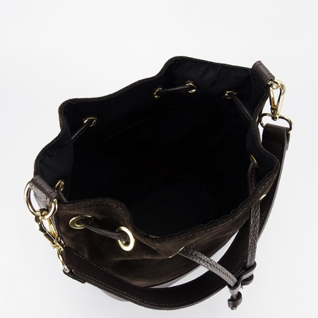 Geanta cafenie tip sac din piele naturala 1313 M9 [10]