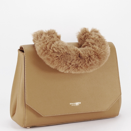 Geanta camel cu maner imbalnit DIANA&CO DJD3410-4 11 [2]