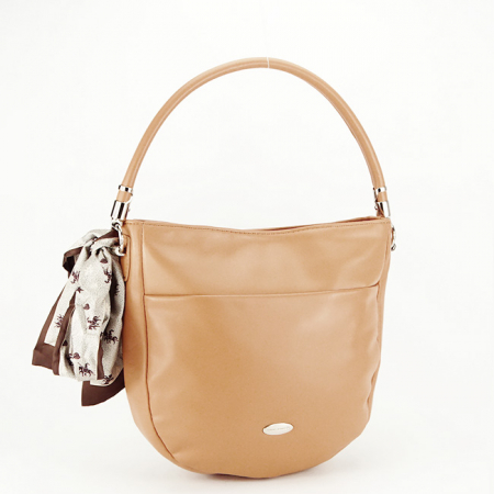 Geanta camel deschis David Jones CM6486 14 [1]