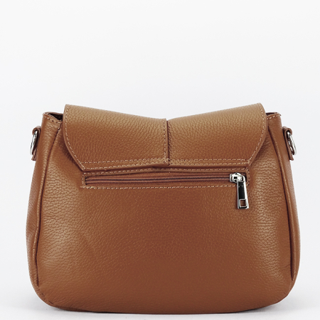 Geanta camel din piele naturala 8960 123 [5]