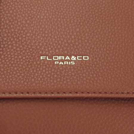 Geanta camel Flora&Co Paris cu esarfa FS1026 14 [8]