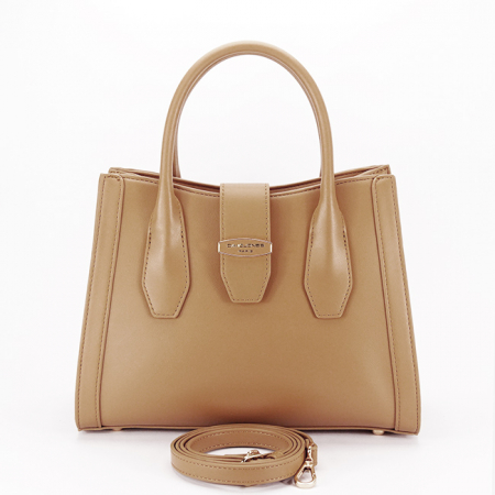 Geanta camel medie David Jones Paris 7187-1 11 [3]