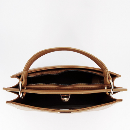 Geanta camel medie David Jones Paris 7188-2 12 [6]