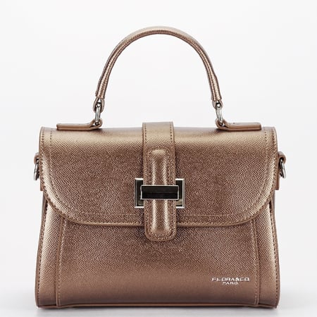 Accesorii - Geanta casual bronz FLORA&Co F8538 11