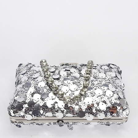 Geanta clutch arginite cu paiete BYH-896 05 [4]