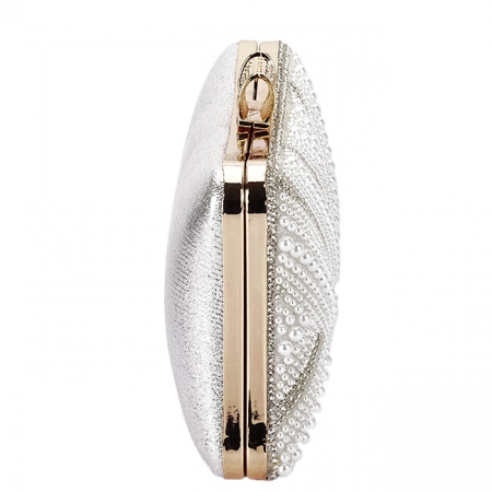 Geanta clutch arginite cu perle ABYH-866 01 [3]