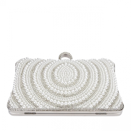 Geanta clutch arginite cu perle BYH-866 07 [4]