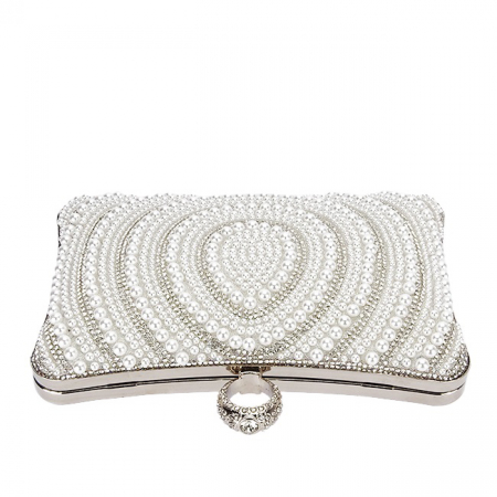 Geanta clutch arginite cu perle BYH-866 07 [5]